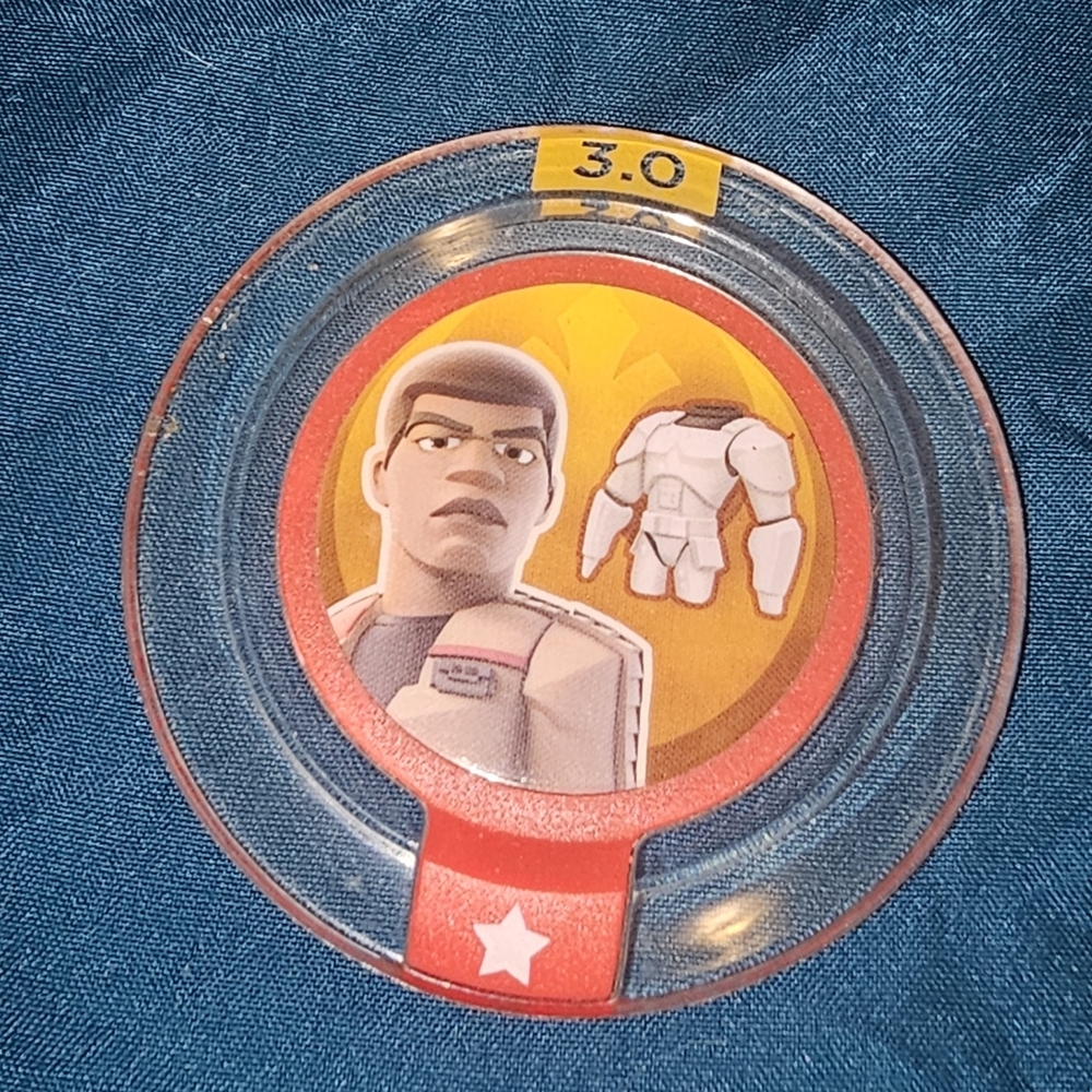 Disney Infinity Star Wars 3.0 Finn Stormtrooper Costume Power Disc for PS4